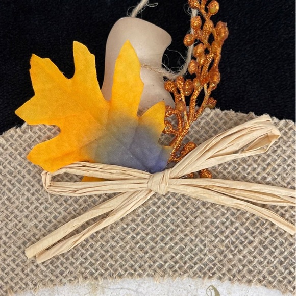 NWOT Hand Crafted “Fall” Wall Hangings x2 - Picture 8 of 11